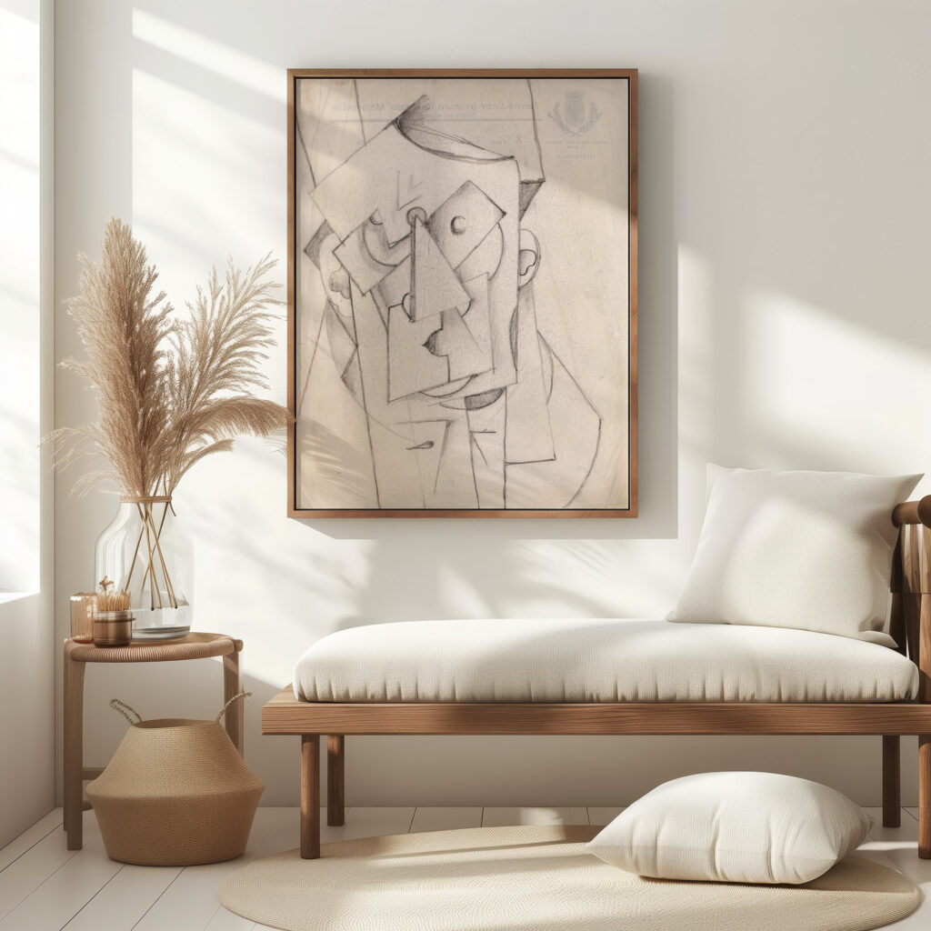 Cubist Composition – The Head 1912 1913 Oto Gutfreund 5 mockup