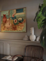 Cut melons circa 1931 Frances Hodgkins video mockup