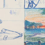 Cztery szkice kompozycyjne do obrazow 1955 Marian Kopf 8 mockup