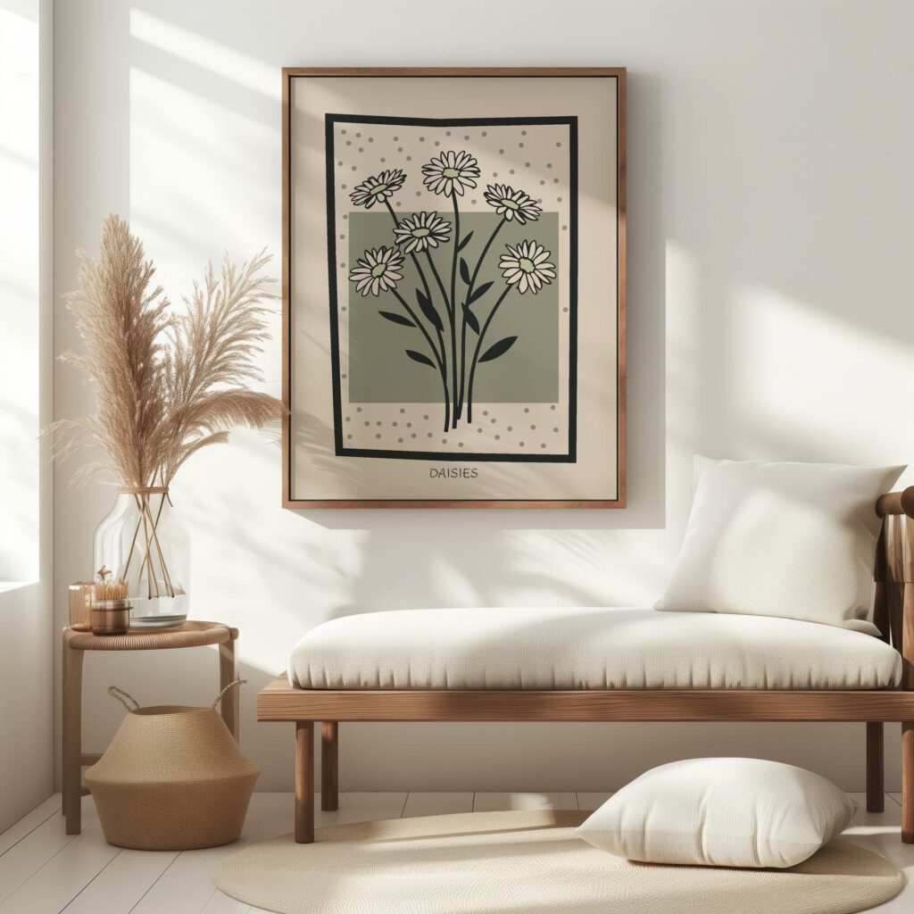 Daisies 5 mockup