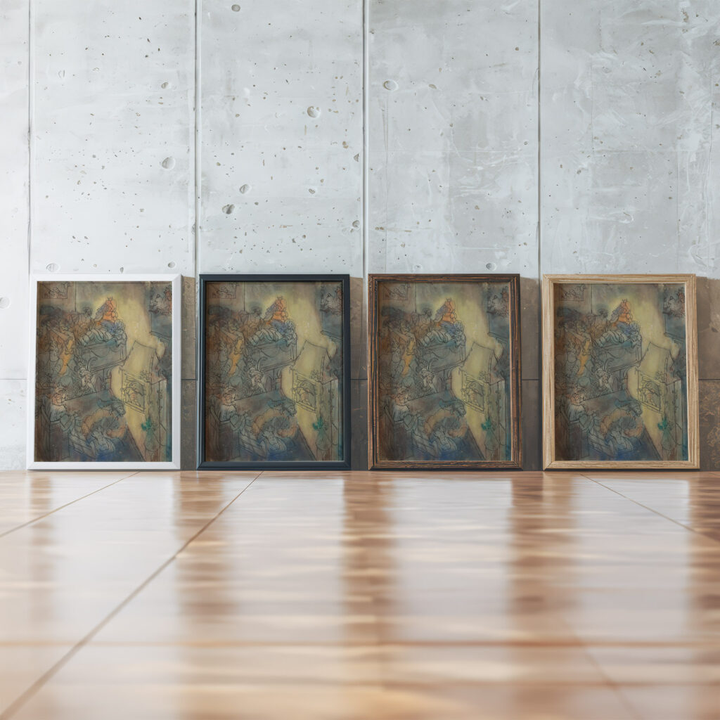 Dalibor Jan Novak framed posters mockup