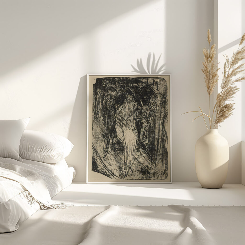 Dame Im Regen 1914 Ernst Ludwig Kirchner 4 mockup