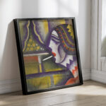 Dame mit Cigarette Lady with a Cigarette Hugo Scheiber 4 mockup