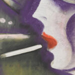 Dame mit Cigarette Lady with a Cigarette Hugo Scheiber 8 mockup