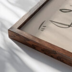 Dancing Figure 1910 1915 Henri Gaudier Brzeska 1 close up dark wood mockup