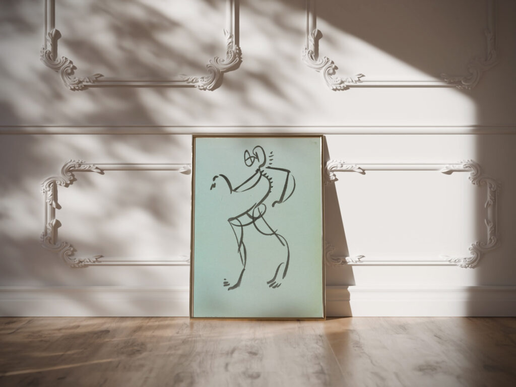 Dancing Figure 1910 1915 Henri Gaudier Brzeska video mockup