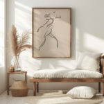 Dancing Figure in Profile 1910 1915 Henri Gaudier Brzeska 5 mockup