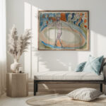 Dancing woman at the cabaret ca 1913 Ernst Ludwig Kirchner 5 mockup