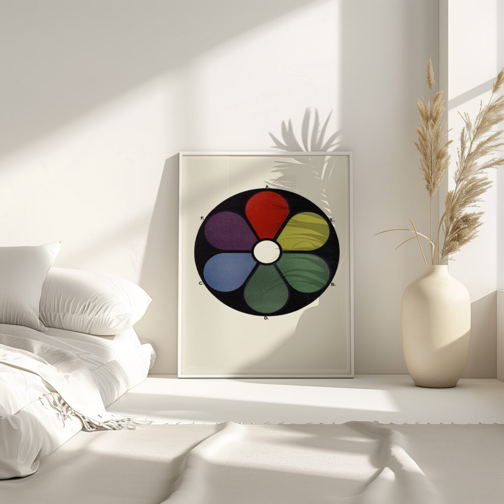 Darkened Shades of the Primaries and their Complementaries 1912 James Ward 4 mockup