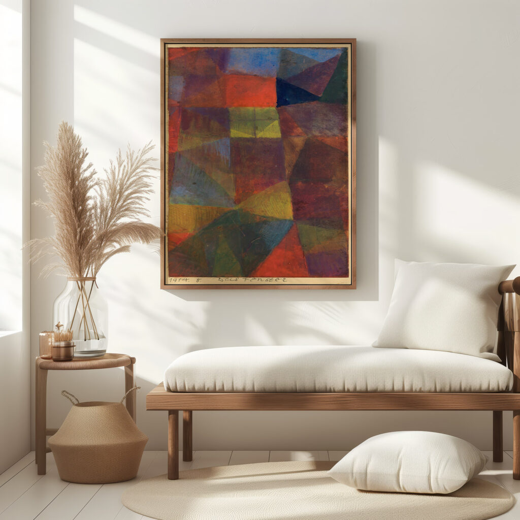 Das Fenster 1914 Paul Klee 5 mockup