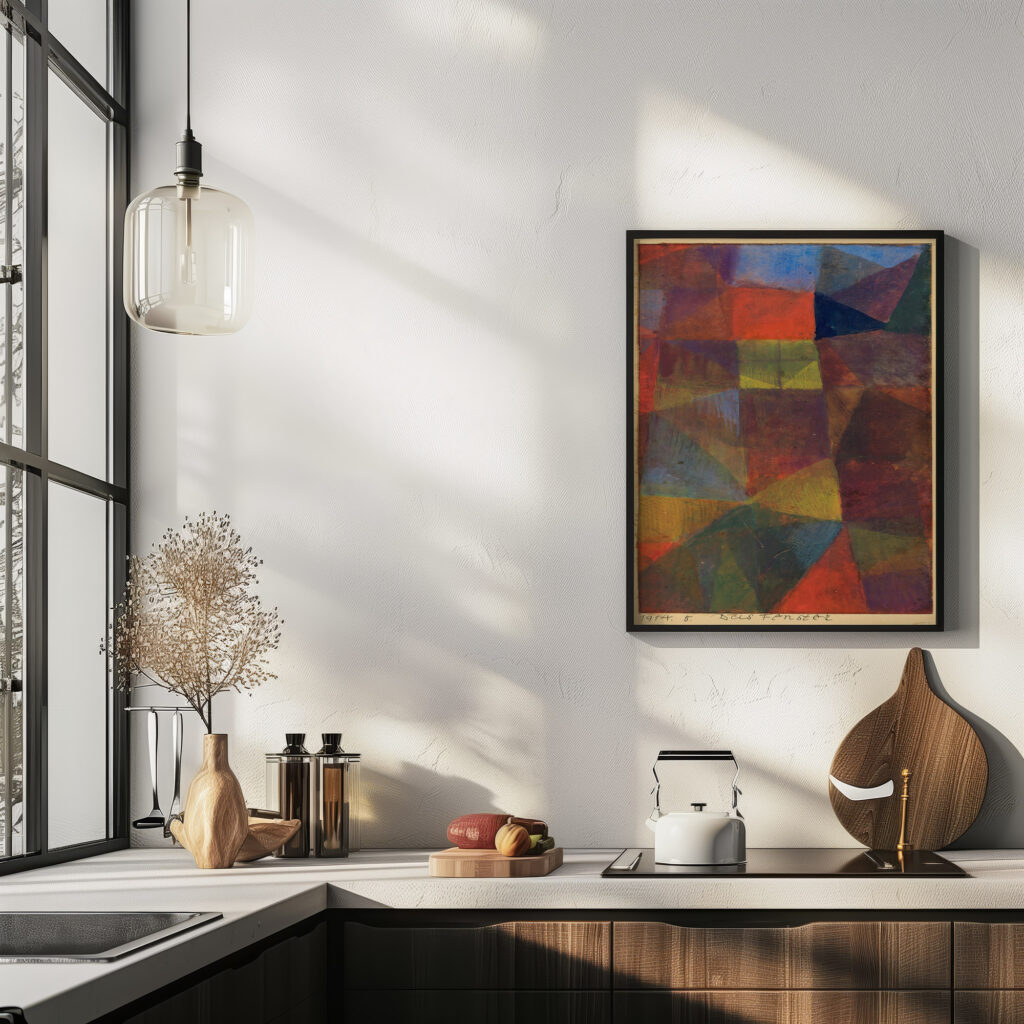 Das Fenster 1914 Paul Klee 6 mockup