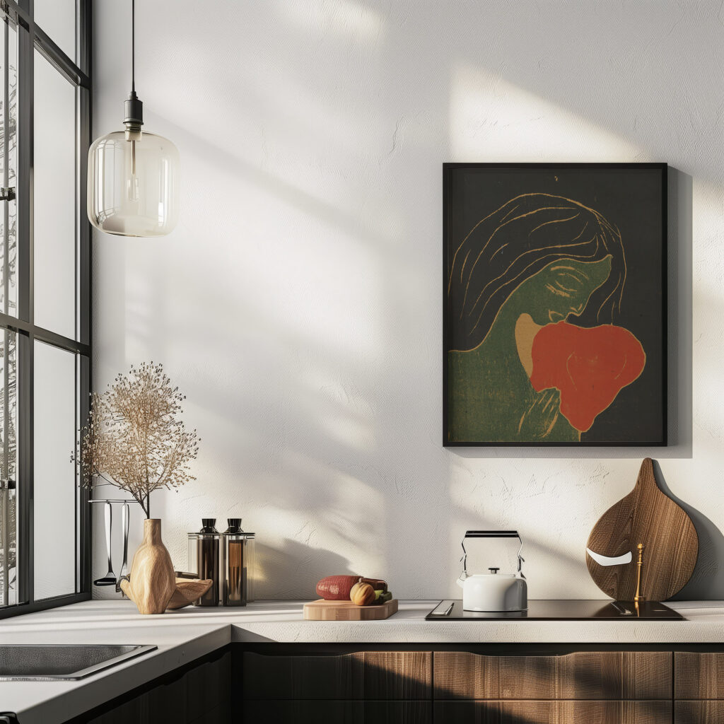 Das Herz 1899 Edvard Munch 6 mockup