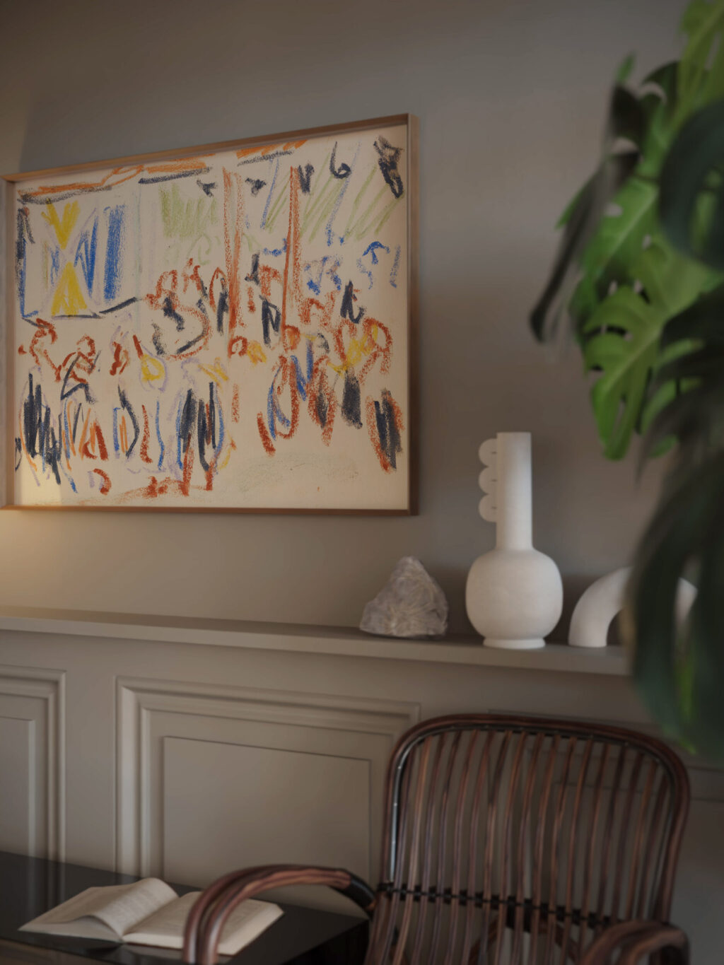 Das Park Konzert Ca. 1908 Ernst Ludwig Kirchner video mockup