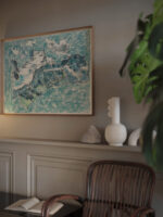 Das Scheerhorn im Schnee und der Griesstock 1936 August Babberger video mockup