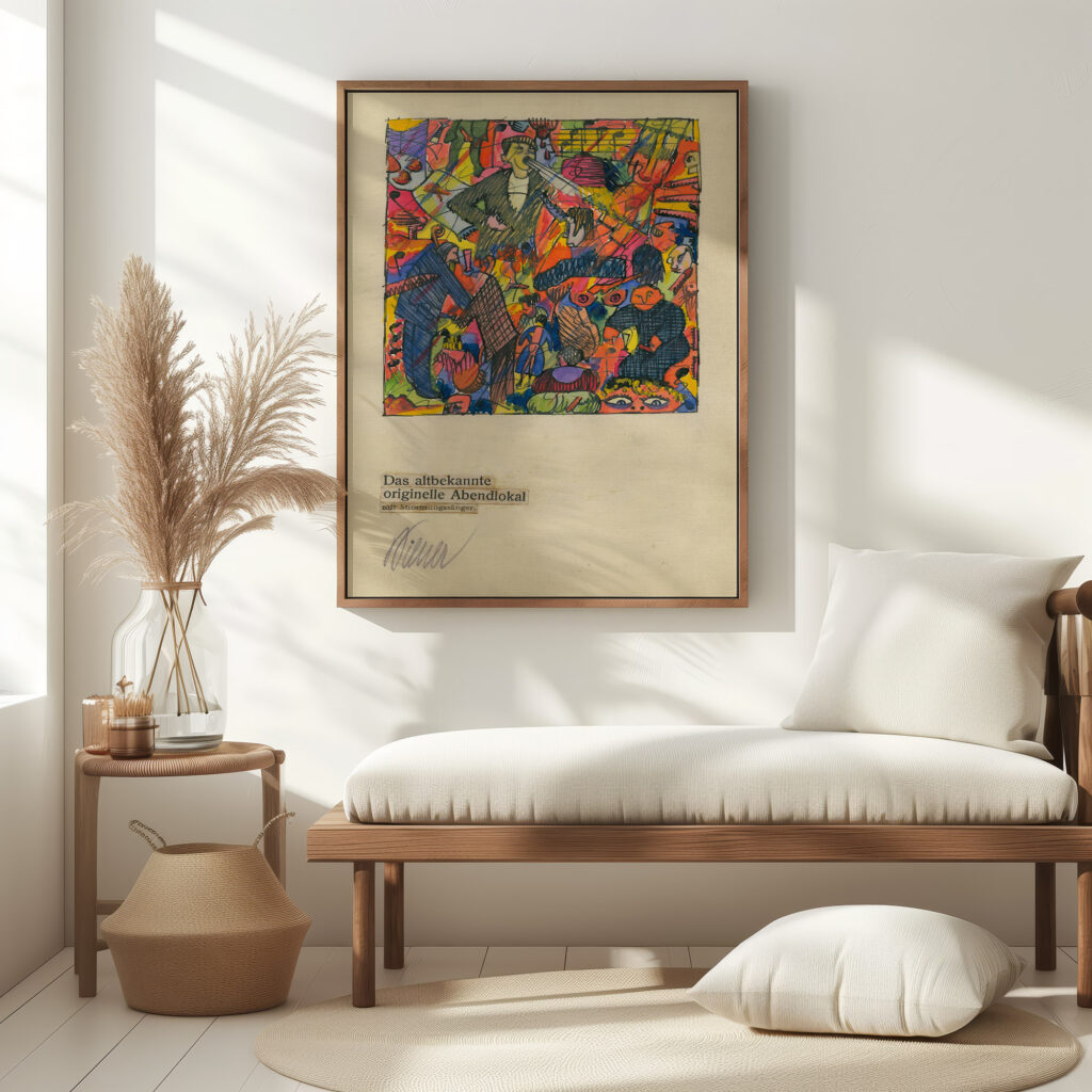 Das altbekannte originelle Abendlokal around 1919 Karl Wiener 5 mockup