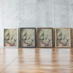 Das leere Cafe The Empty Cafe 1918 Walter Gramatte framed posters mockup