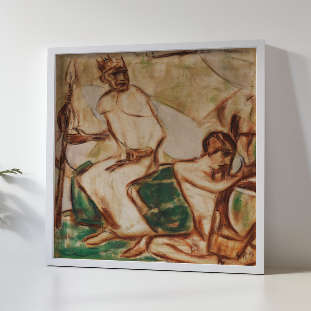 David und Saul 1919 Christian Rohlfs 5 mockup