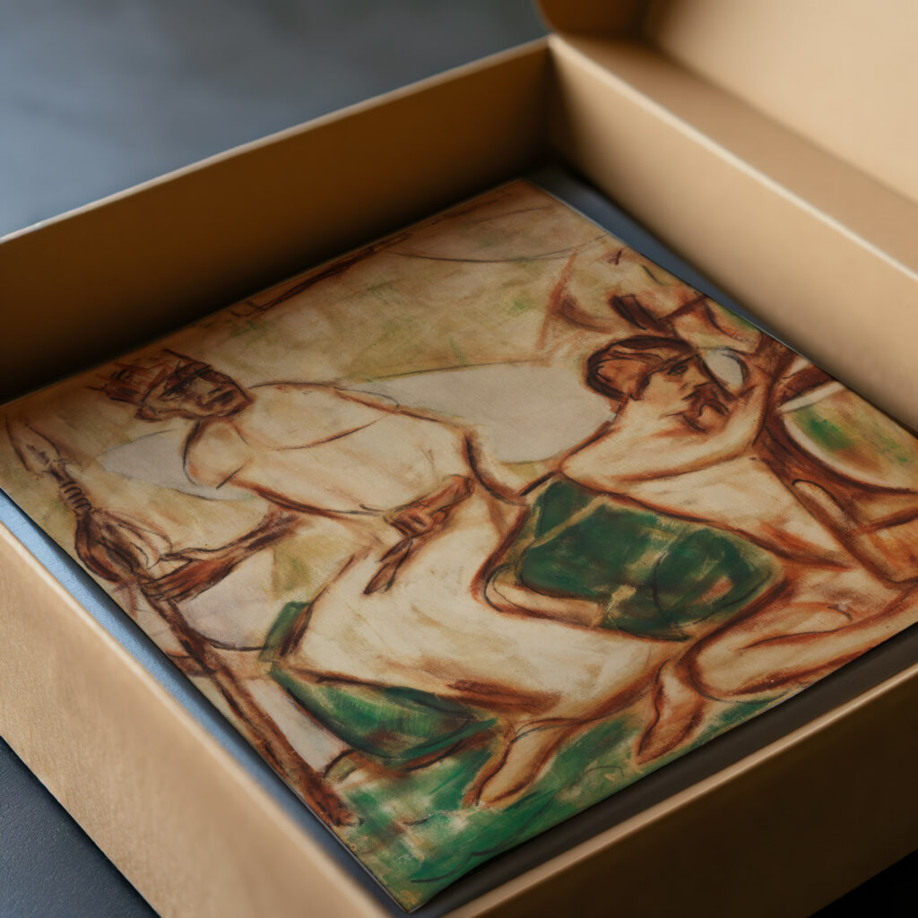 David und Saul 1919 Christian Rohlfs video mockup