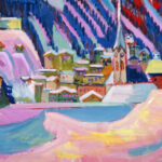 Davos in Winter. Davos in Snow 1923 Ernst Ludwig Kirchner 8 mockup