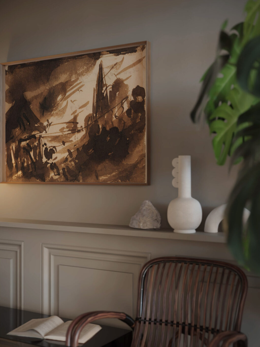 Dawn between 1831 and 1832 John Constable video mockup