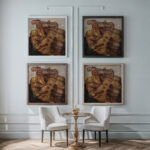 De Bevrijding The Liberation 1929 Frits van den Berghe framed posters mockup