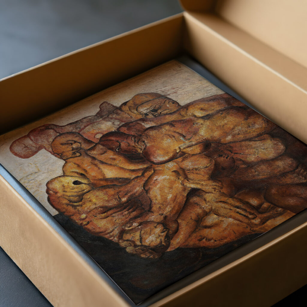 De Bevrijding The Liberation 1929 Frits van den Berghe video mockup