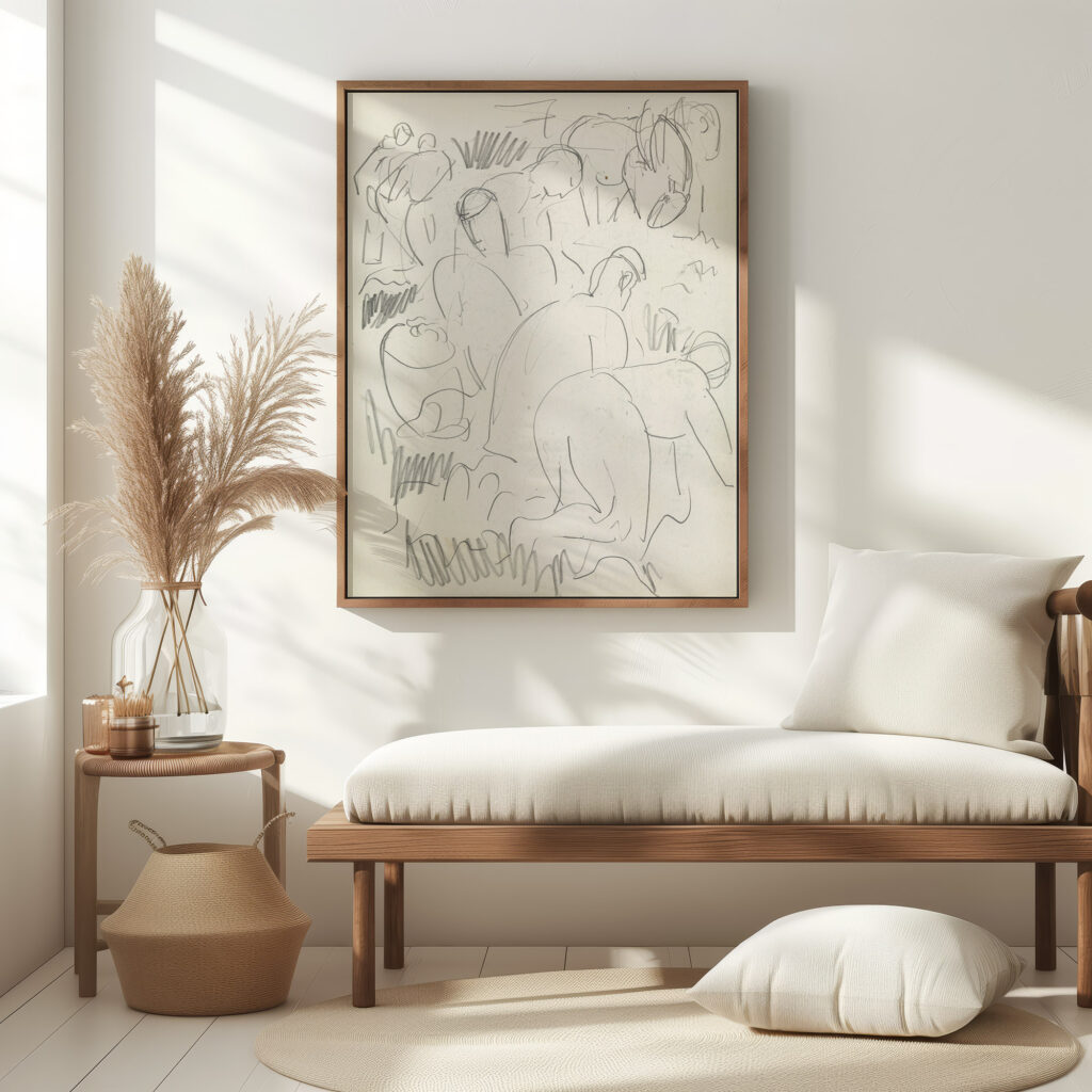 De Oogst boeren werkend op het land 1891 Leo Gestel 5 mockup