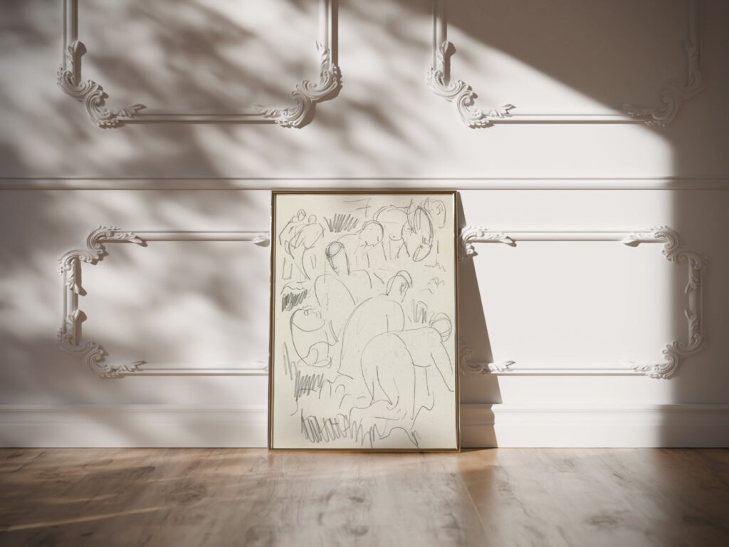 De Oogst boeren werkend op het land 1891 Leo Gestel video mockup