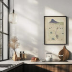 De berg Rokko 1916 Akamatsu Rinsaku 6 mockup