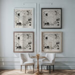 De bron 1883 Johannes Frederik Engelbert ten Klooster framed posters mockup