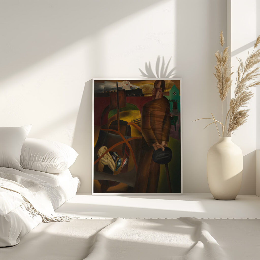 De eeuwige zwerver vagebond 1925 Frits van den Berghe 4 mockup