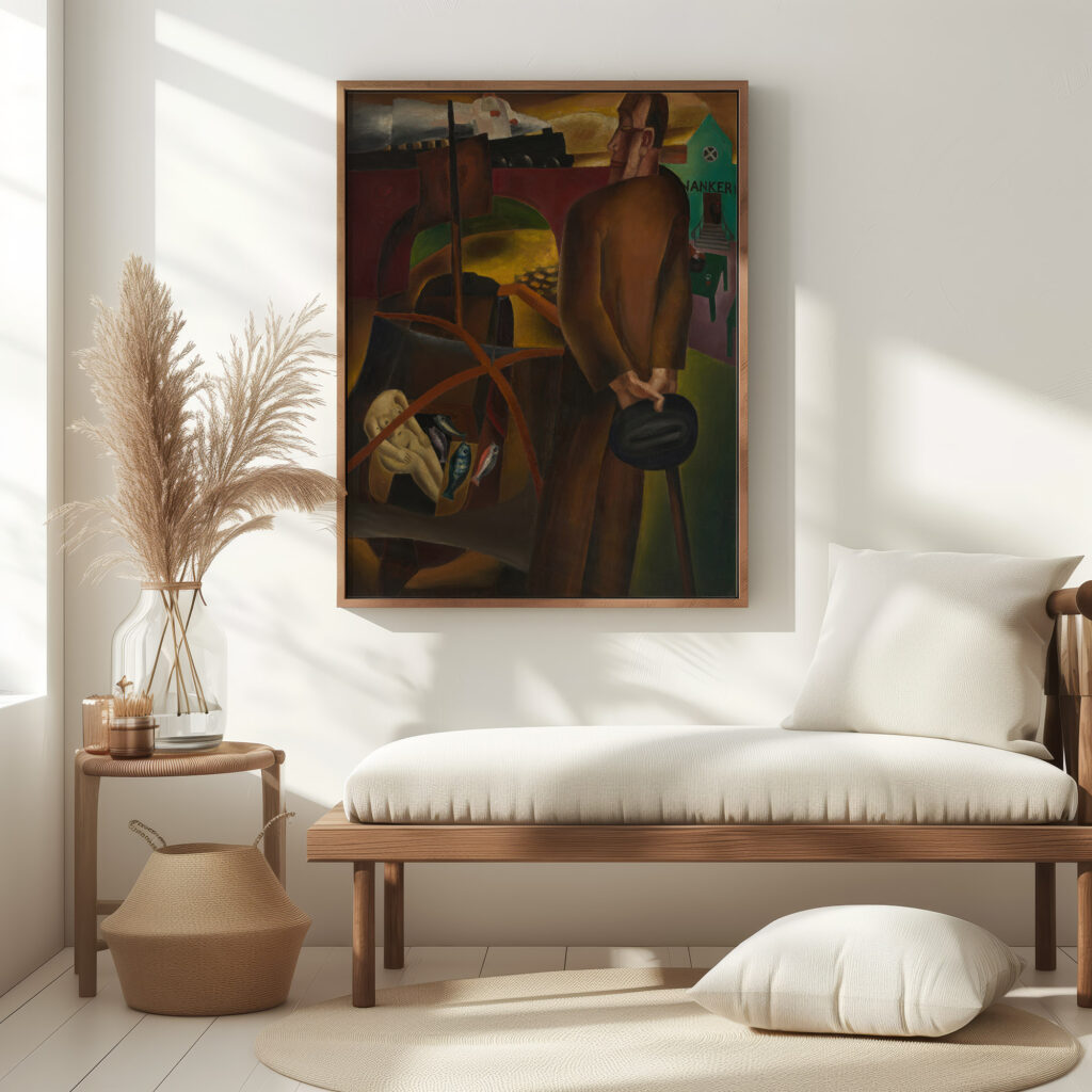 De eeuwige zwerver vagebond 1925 Frits van den Berghe 5 mockup