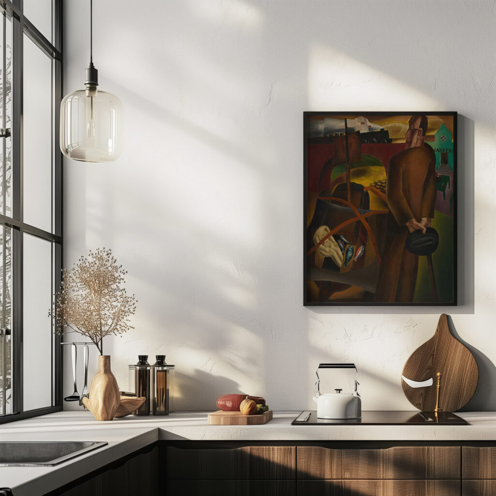 De eeuwige zwerver vagebond 1925 Frits van den Berghe 6 mockup