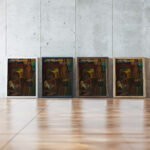 De eeuwige zwerver vagebond 1925 Frits van den Berghe framed posters mockup