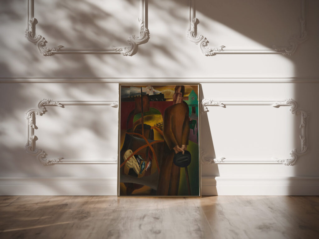 De eeuwige zwerver vagebond 1925 Frits van den Berghe video mockup