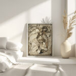 De hulpverlening tijdens de watersnood van 1926 symbolisch voorgesteld 1926 Jan Toorop 4 mockup