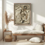 De hulpverlening tijdens de watersnood van 1926 symbolisch voorgesteld 1926 Jan Toorop 5 mockup