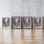De tragische kikker 1918 Erich Wichmann framed posters mockup
