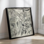 De visvangst op zee 1891 Leo Gestel 4 mockup