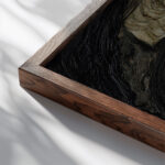 Dead Mother 1910 Egon Schiele close up dark wood mockup