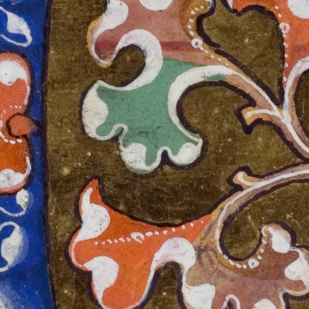 Decorated Initial ‘L with Flowers from a Choir Book 1300–1399 Unknown 8 mockup