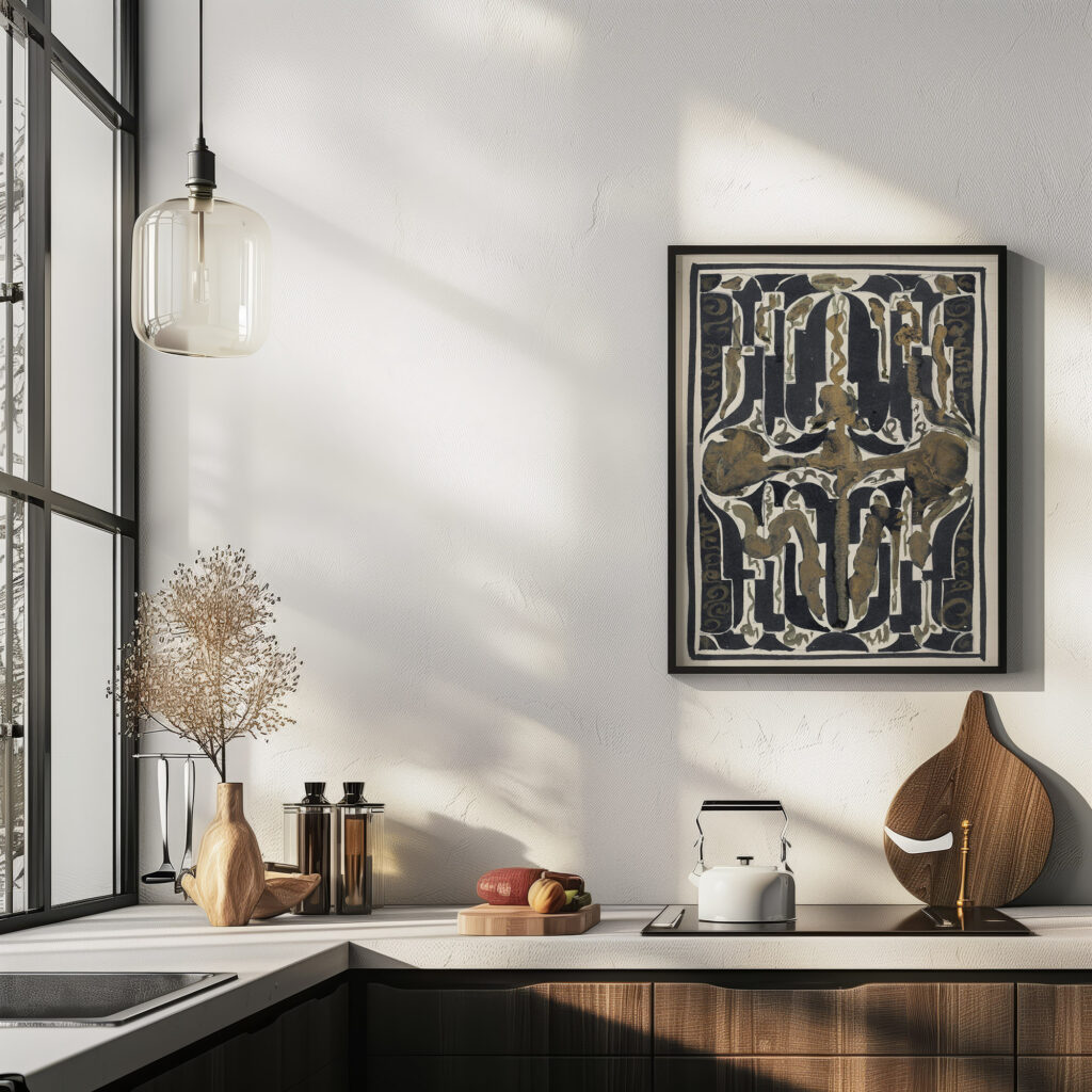 Decoratief ontwerp 1874 Carel Adolph Lion Cachet 1 6 mockup