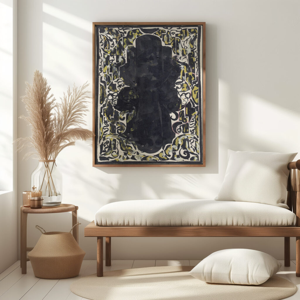 Decoratief ontwerp 1874 Carel Adolph Lion Cachet 2 5 mockup