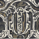 Decoratief ontwerp 1874 Carel Adolph Lion Cachet 3 8 mockup