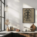 Decoratief ontwerp 1874 Carel Adolph Lion Cachet 7 6 mockup