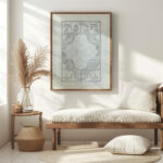 Decoratief ontwerp 1874 Carel Adolph Lion Cachet 9 5 mockup