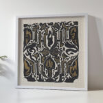 Decoratief ontwerp en schets van het front timpaan van het Koninklijk Paleis te Amsterdam 1874 Carel Adolph Lion Cachet 5 mockup