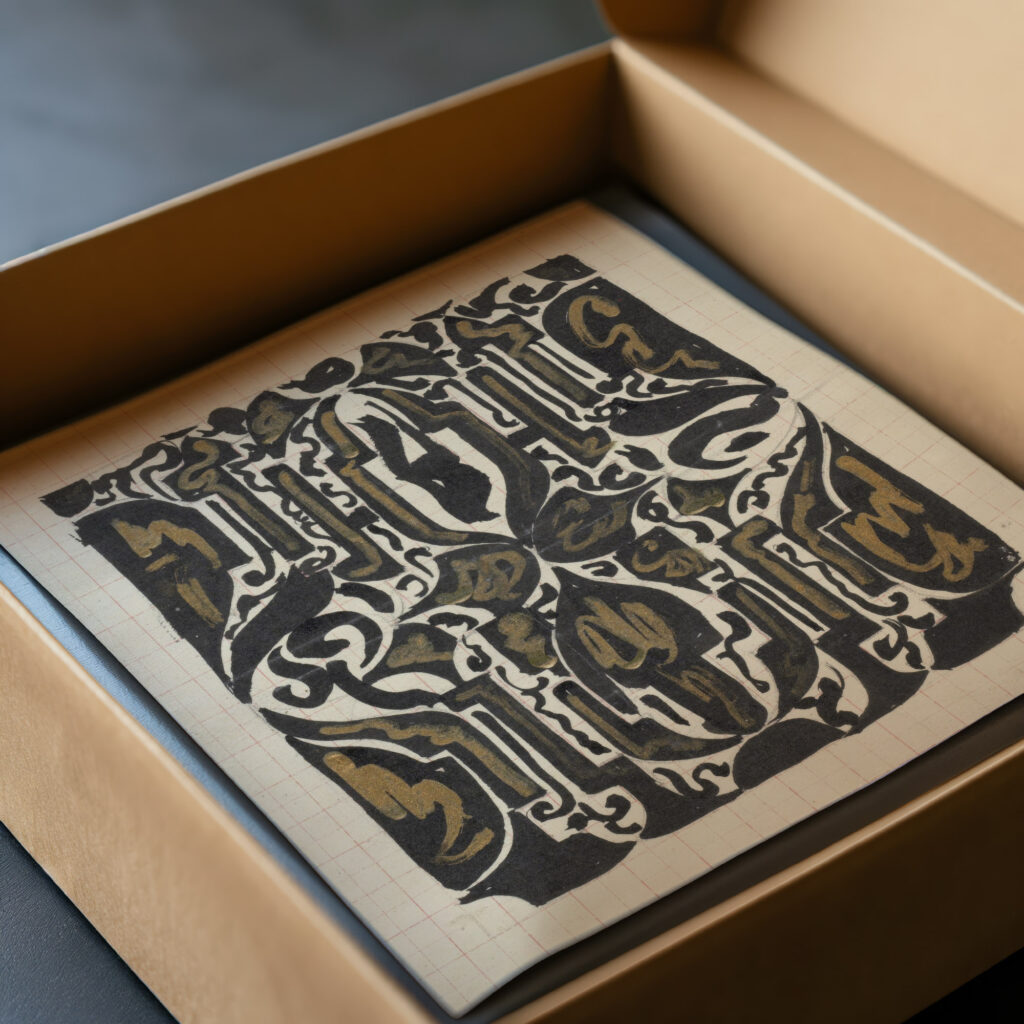 Decoratief ontwerp en schets van het front timpaan van het Koninklijk Paleis te Amsterdam 1874 Carel Adolph Lion Cachet video mockup