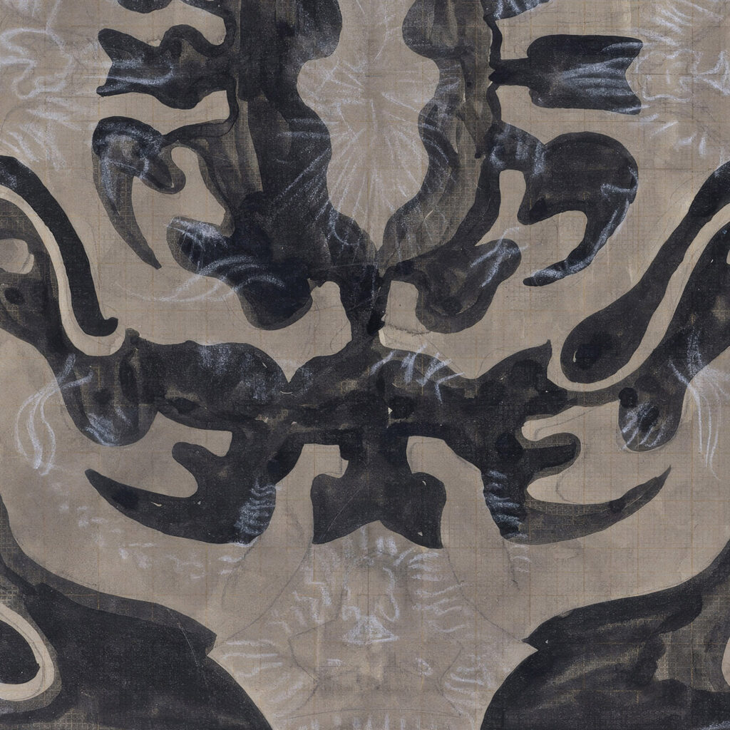 Decoratief ontwerp met leeuwen 1874 Carel Adolph Lion Cachet 1 8 mockup