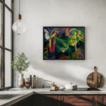 Deer in the monastery garden 1912 Franz Marc 6 mockup